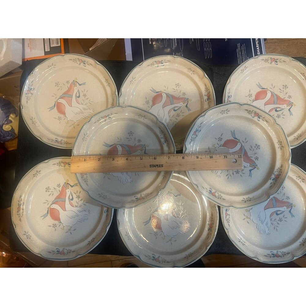 MARMALADE Geese 8868 Vintage International China Japan Salad Plates (4) - Picture 2 of 8